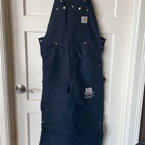Carhartt mens insulated bibs 32x32